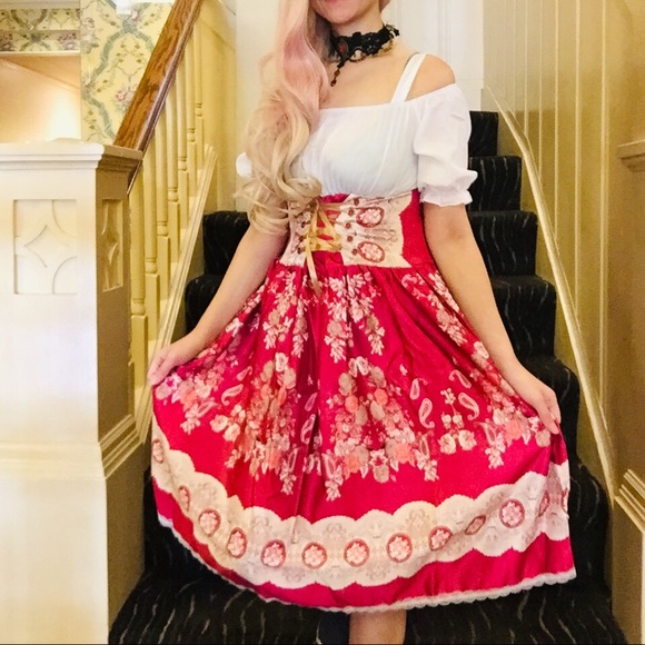 NEW Sweet Harajuku Lolita Dress - Picture 2 of 16